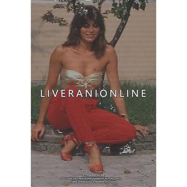 DIAP-RETROSPETTIVA MARINA OCCHIENA CANTANTE NELLA FOTO MARINA OCCHIENA NELL\'ANNO 1981 FOTO FRANCO CAVASSI-AG ALDO LIVERANI SAS
