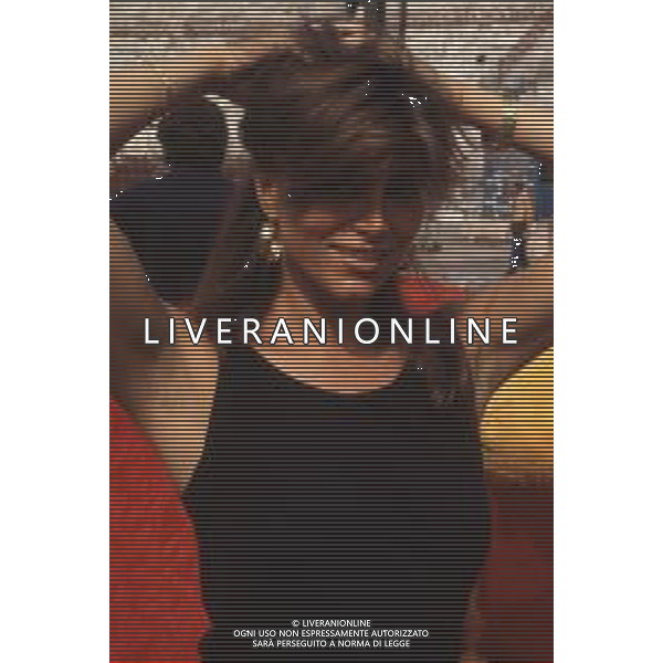 DIAP-RETROSPETTIVA MARINA OCCHIENA CANTANTE NELLA FOTO MARINA OCCHIENA NELL\'ANNO 1981 FOTO FRANCO CAVASSI-AG ALDO LIVERANI SAS