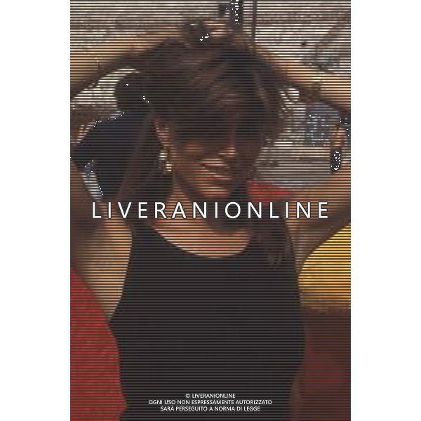 DIAP-RETROSPETTIVA MARINA OCCHIENA CANTANTE NELLA FOTO MARINA OCCHIENA NELL\'ANNO 1981 FOTO FRANCO CAVASSI-AG ALDO LIVERANI SAS