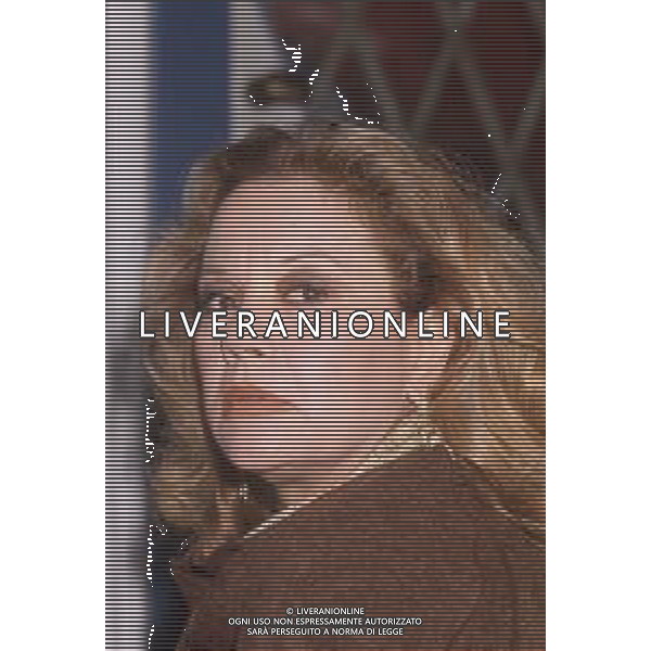DIAP-RETROSPETTIVA VALERIA MORICONI ATTRICE NELLA FOTO VALERIA MORICONI A MILANO NELL\'ANNO 1986 IN TERRAZZA MARTINI FOTO RENATO LANI-AG ALDO LIVERANI SAS