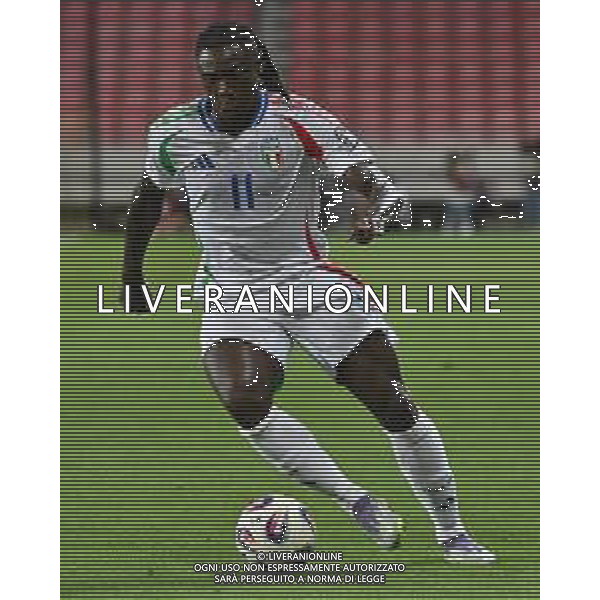 TVRG Israele vs Italia nella foto Moise Kean (Italia) Debrecen (HUN) 08-09-2025 Nagyerdei Stadion Israele vs Italia Qualificazioni Mondiali 2026 Gruppo I - 6a giornata foto Roberto Garavaglia/Agenzia Aldo Liverani sas