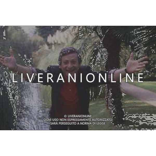 DIAP-RETROSPETTIVA LEO GULLOTTA ATTORE NELLA FOTO LEO GULLOTTA A RIVA DEL GARDA NELL\'ANNO 1990 AG ALDO LIVERANI SAS 