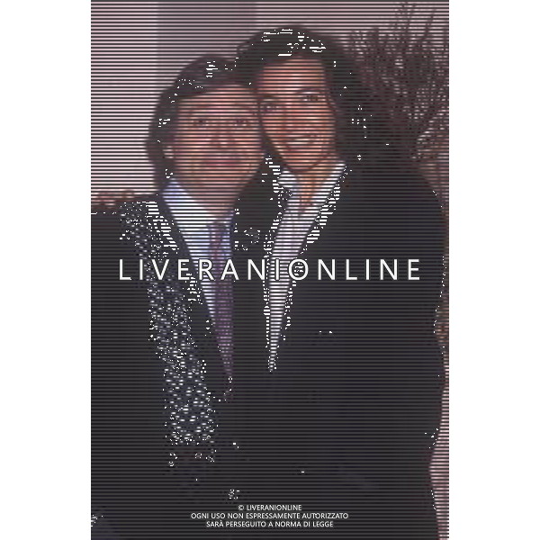 DIAP-RETROSPETTIVA LEO GULLOTTA ATTORE NELLA FOTO LEO GULLOTTA CON MARINA SUMA NELL\'ANNO 1990 AG ALDO LIVERANI SAS 