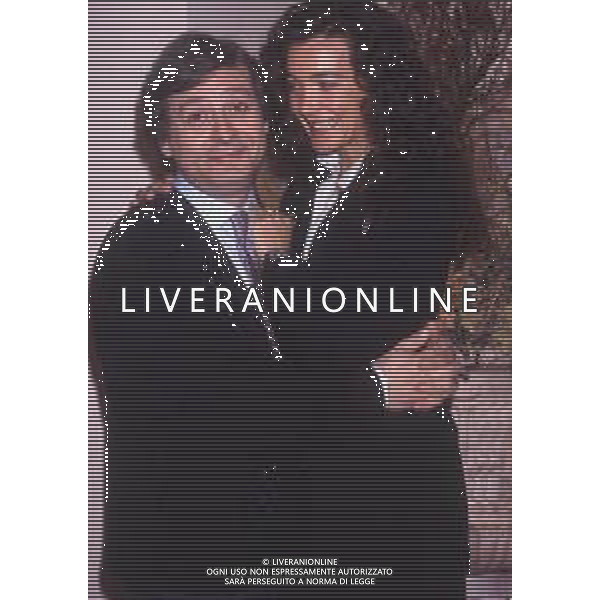 DIAP-RETROSPETTIVA LEO GULLOTTA ATTORE NELLA FOTO LEO GULLOTTA CON MARINA SUMA NELL\'ANNO 1990 AG ALDO LIVERANI SAS 