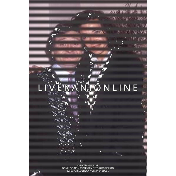 DIAP-RETROSPETTIVA LEO GULLOTTA ATTORE NELLA FOTO LEO GULLOTTA CON MARINA SUMA NELL\'ANNO 1990 AG ALDO LIVERANI SAS 