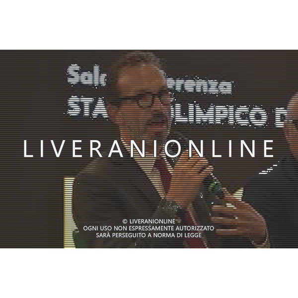 Il calcio fa bene? Incidenza della pratica sportiva sulla salute dei calciatori - Stadio Olimpico - Roma 09-09-2025 nella foto Umberto Calcagno Foto Federico Gaetano - ag Aldo liverani- AGENZIA ALDO LIVERANI SAS