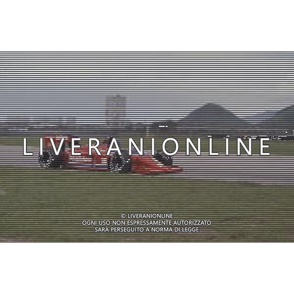 DIAP-RETROSPETTIVA PATRICK TAMBAY PILOTA F1 NELLA FOTO PATRICK TAMBAY NELL\'ANNO 1986 AG ALDO LIVERANI SAS 