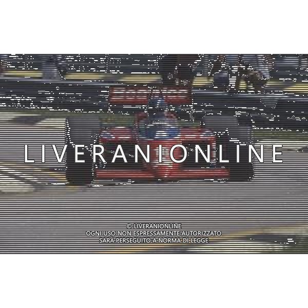 DIAP-RETROSPETTIVA PATRICK TAMBAY PILOTA F1 NELLA FOTO PATRICK TAMBAY NELL\'ANNO 1986 AG ALDO LIVERANI SAS 