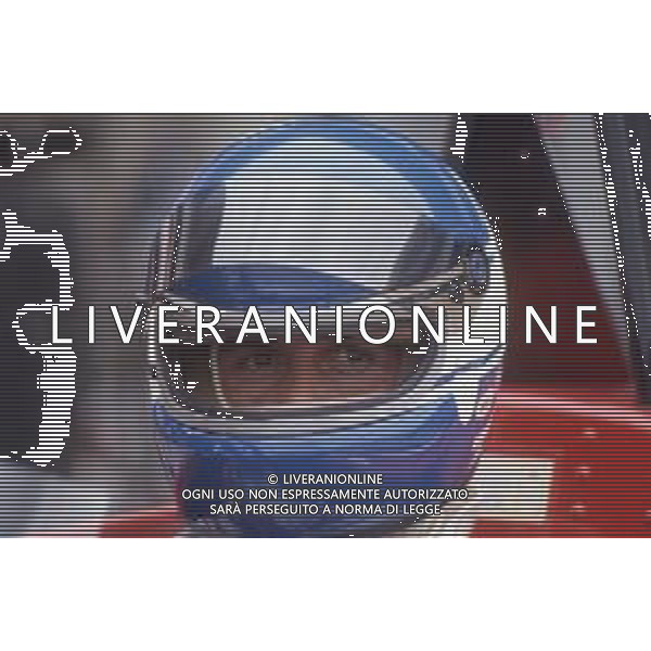 DIAP-RETROSPETTIVA PATRICK TAMBAY PILOTA F1 NELLA FOTO PATRICK TAMBAY NELL\'ANNO 1986 AG ALDO LIVERANI SAS 