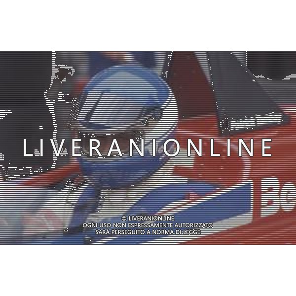 DIAP-RETROSPETTIVA PATRICK TAMBAY PILOTA F1 NELLA FOTO PATRICK TAMBAY NELL\'ANNO 1986 AG ALDO LIVERANI SAS 