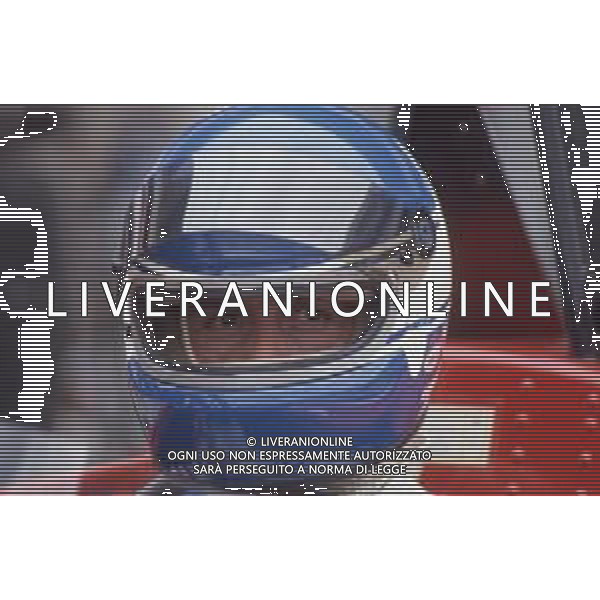 DIAP-RETROSPETTIVA PATRICK TAMBAY PILOTA F1 NELLA FOTO PATRICK TAMBAY NELL\'ANNO 1986 AG ALDO LIVERANI SAS