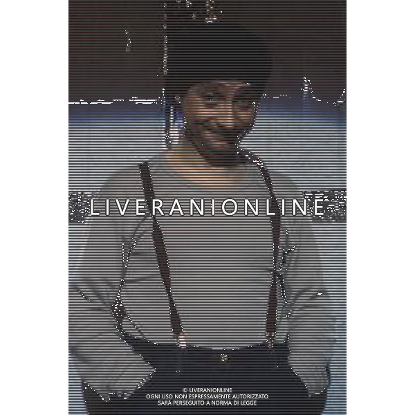 DIAP-RETROSPETTIVA LEO GULLOTTA ATTORE NELLA FOTO LEO GULLOTTA A ROMA AG ALDO LIVERANI SAS 