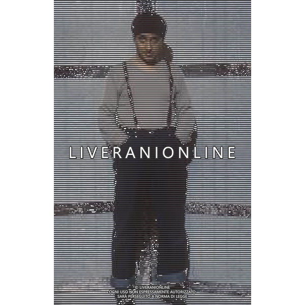 DIAP-RETROSPETTIVA LEO GULLOTTA ATTORE NELLA FOTO LEO GULLOTTA A ROMA AG ALDO LIVERANI SAS 