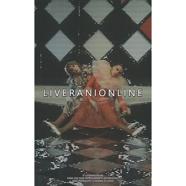 DIAP-RETROSPETTIVA LEO GULLOTTA ATTORE NELLA FOTO LEO GULLOTTA A ROMA AG ALDO LIVERANI SAS 