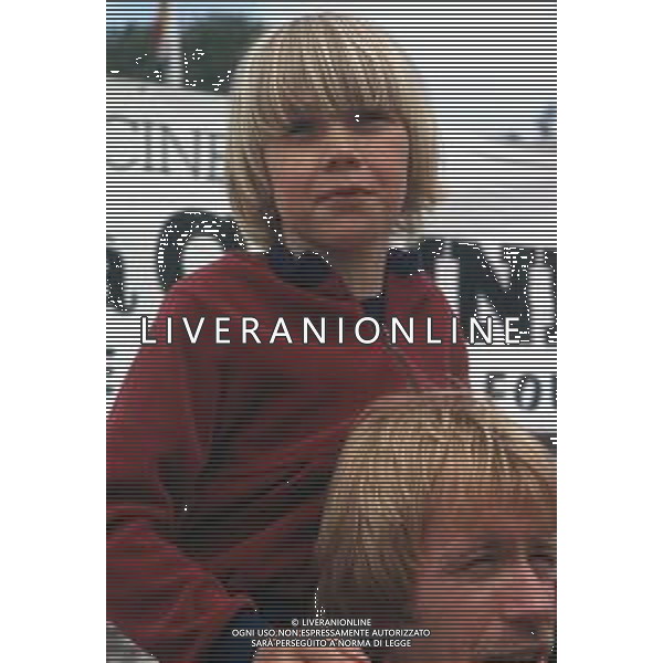 DIAP-RETROSPETTIVA RICK SCHRODER ATTORE NELLA FOTO RICK SCHRODER CON CHUCK NORRIS A CANNES NELL\'ANNO 1980 AG ALDO LIVERANI SAS