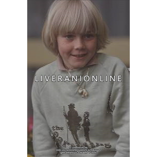DIAP-RETROSPETTIVA RICK SCHRODER ATTORE NELLA FOTO RICK SCHRODER NELL\'ANNO 1980 AG ALDO LIVERANI SAS