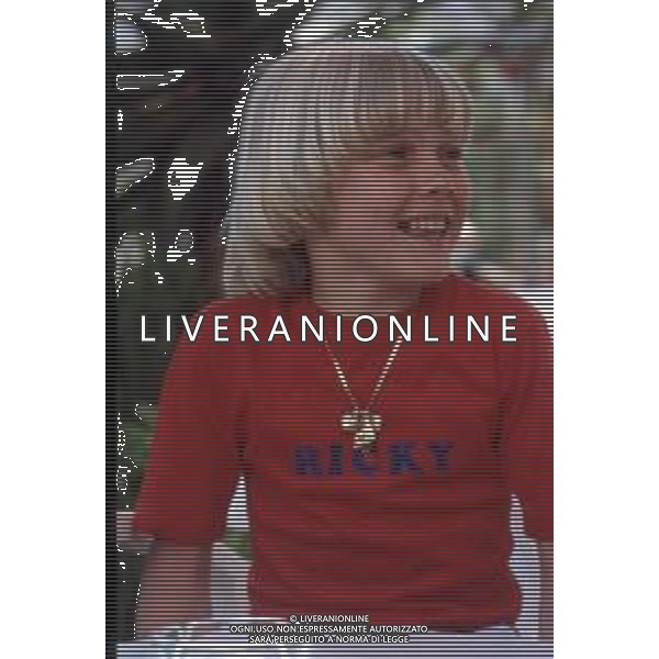 DIAP-RETROSPETTIVA RICK SCHRODER ATTORE NELLA FOTO RICK SCHRODER A CANNES NELL\'ANNO 1980 AG ALDO LIVERANI SAS