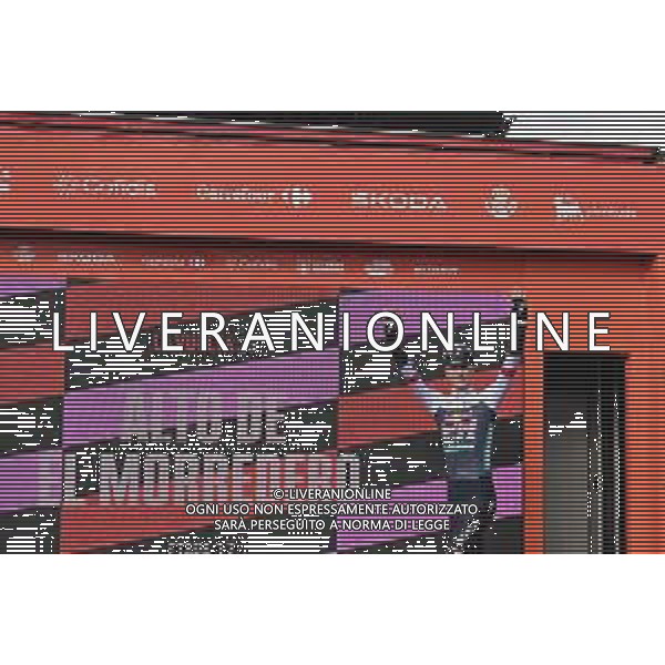 10-09-2025 Vuelta A Espana; Tappa 17 O Barco De Valdeorras - Alto De El Morredero; 2025, Red Bull - Bora Hansgrohe; Pellizzari, Giulio; Alto De El Morredero - Ponferrada; foto stefano sirotti-ag aldo liverani sas