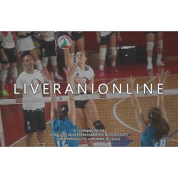 IMOLA 10 09 2025 AMICHEVOLE CLAI IMOLA PALLAVOLO-ALTAFRATTE PADOVA SERIE A2 NELLA FOTO POLINA MALIK CLAI IMOLA ©SANNA - AGENZIA ALDO LIVERANI SAS