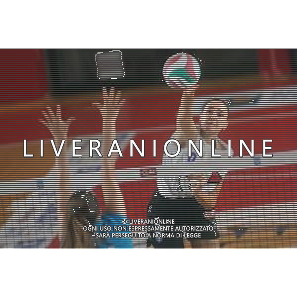 IMOLA 10 09 2025 AMICHEVOLE CLAI IMOLA PALLAVOLO-ALTAFRATTE PADOVA SERIE A2 NELLA FOTO POLINA MALIK CLAI IMOLA ©SANNA - AGENZIA ALDO LIVERANI SAS