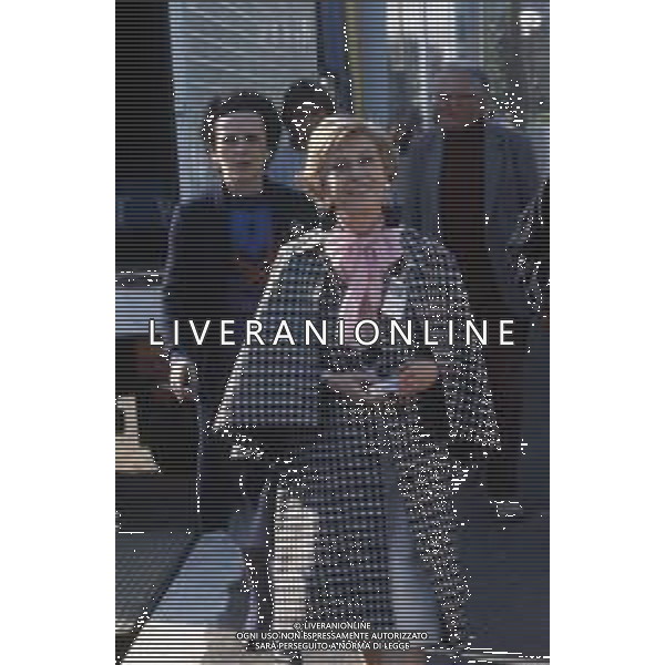 DIAP-RETROSPETTIVA GIULIETTA MASINA ATTRICE NELLA FOTO GIULIETTA MASINA SUL SET DEL FILM“ GINGER E ROGER“ FOTO EDGARDO DELLA SCORCIOSA-AG ALDO LIVERANI SAS