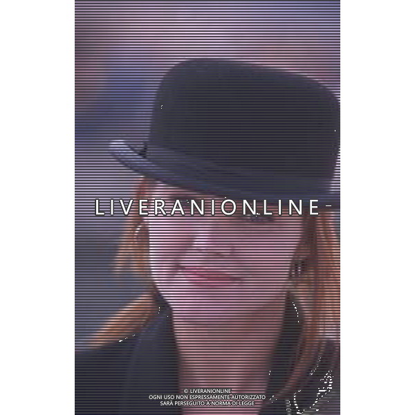 DIAP-RETROSPETTIVA BELINDA CARLISE CANTANTE NELLA FOTO BELINDA CARLISE A SANREMO NELL\'ANNO 1988 AG ALDO LIVERANI SAS