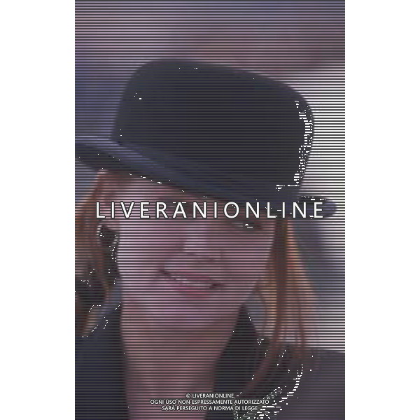 DIAP-RETROSPETTIVA BELINDA CARLISE CANTANTE NELLA FOTO BELINDA CARLISE A SANREMO NELL\'ANNO 1988 AG ALDO LIVERANI SAS