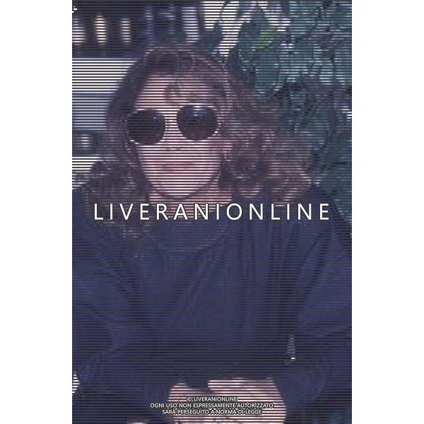 DIAP-RETROSPETTIVA VALERIA MORICONI ATTRICE NELLA FOTO VALERIA MORICONI A MILANO NELL\'ANNO 1988 AG ALDO LIVERANI SAS