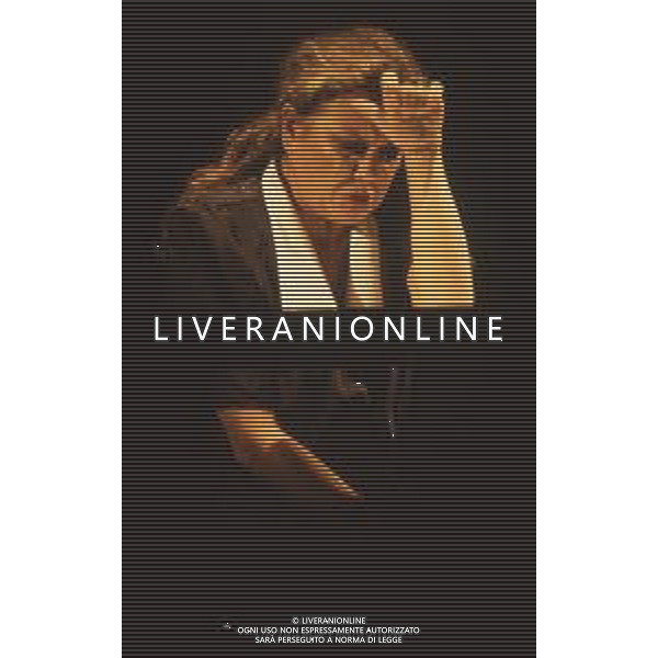 DIAP-RETROSPETTIVA VALERIA MORICONI ATTRICE NELLA FOTO VALERIA MORICONI A MILANO NELL\'ANNO 1988 AG ALDO LIVERANI SAS