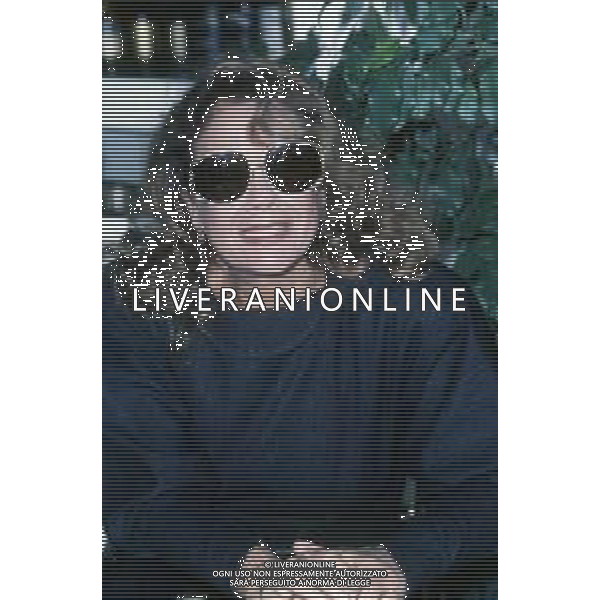 DIAP-RETROSPETTIVA VALERIA MORICONI ATTRICE NELLA FOTO VALERIA MORICONI A MILANO NELL\'ANNO 1988 AG ALDO LIVERANI SAS