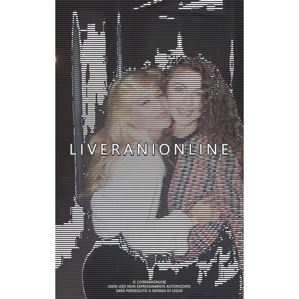 DIAP-RETROSPETTIVA ELEONORA BRIGLAIDORI ATTRICE NELLA FOTO ELEONORA BRIGLIADORI CON HEATHER PARISI AG ALDO LIVERANI SAS