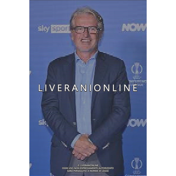 TVRG Photocall Sky Sport nella foto Giancarlo Marocchi Milano 10-09-2025 Photocall in occasione dell\'evento Le Coppe Europee su Sky Sport foto Roberto Garavaglia/Agenzia Aldo Liverani sas