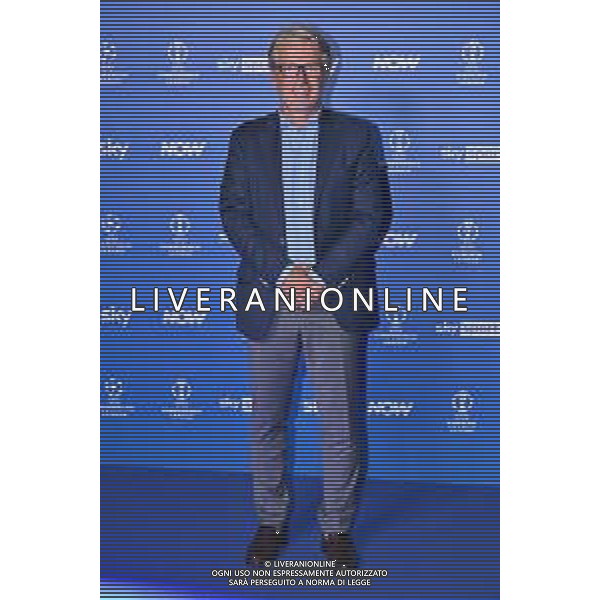 TVRG Photocall Sky Sport nella foto Giancarlo Marocchi Milano 10-09-2025 Photocall in occasione dell\'evento Le Coppe Europee su Sky Sport foto Roberto Garavaglia/Agenzia Aldo Liverani sas