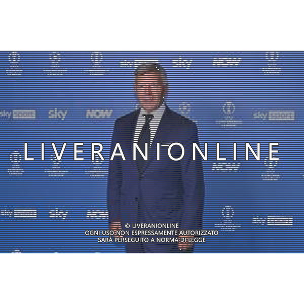 TVRG Photocall Sky Sport nella foto Ezio Simonelli presidente Lega Serie A Milano 10-09-2025 Photocall in occasione dell\'evento Le Coppe Europee su Sky Sport foto Roberto Garavaglia/Agenzia Aldo Liverani sas