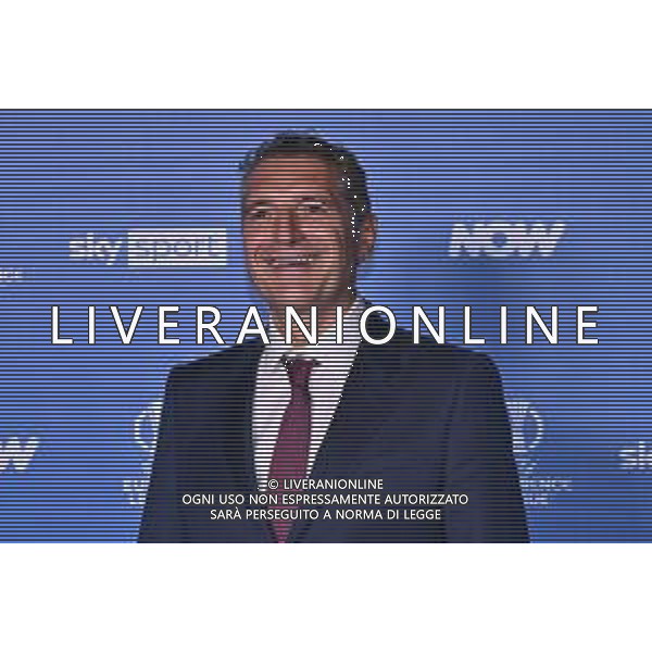 TVRG Photocall Sky Sport nella foto Luigi De Siervo amministratore delegato Lega Serie A Milano 10-09-2025 Photocall in occasione dell\'evento Le Coppe Europee su Sky Sport foto Roberto Garavaglia/Agenzia Aldo Liverani sas