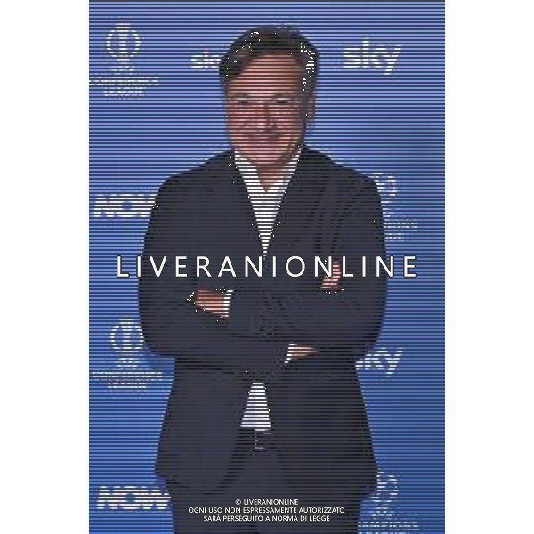 TVRG Photocall Sky Sport nella foto Fabio Caressa Milano 10-09-2025 Photocall in occasione dell\'evento Le Coppe Europee su Sky Sport foto Roberto Garavaglia/Agenzia Aldo Liverani sas