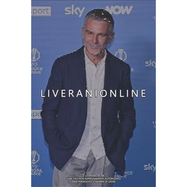TVRG Photocall Sky Sport nella foto Alessandro Bonan Milano 10-09-2025 Photocall in occasione dell\'evento Le Coppe Europee su Sky Sport foto Roberto Garavaglia/Agenzia Aldo Liverani sas