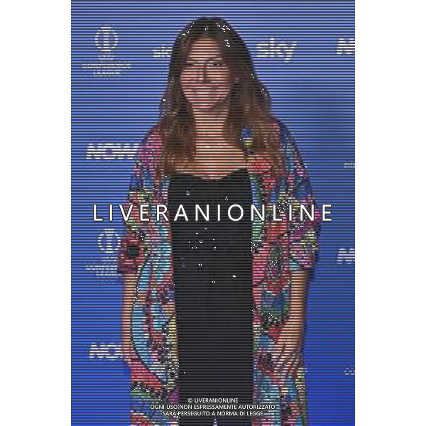 TVRG Photocall Sky Sport nella foto Sara Benci Milano 10-09-2025 Photocall in occasione dell\'evento Le Coppe Europee su Sky Sport foto Roberto Garavaglia/Agenzia Aldo Liverani sas