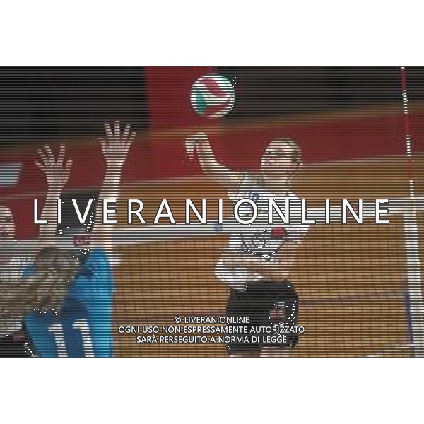 IMOLA 10 09 2025 CLAI IMOLA PALLAVOLO-ALTOFRATTE PADOVA SERIE A2 NELLA FOTO KATERINA BULOVIC CLAI IMOLA PALLAVOLO FOTO GIANNI SANNA-AG ALDO LIVERANI SAS