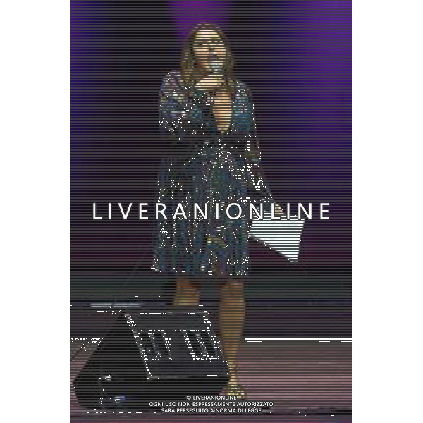 Roma 10 Settembre 2025 Michela Giroud in ‘Mi hanno gettata in mezzo ai lupi e non ne sono uscita capobranco’ Live alla Cavea dell\'Auditorium Parco della Musica di Roma. Nella foto: Michela Giraud Foto Credit: Andrea Bracaglia- AGENZIA ALDO LIVERANI SAS