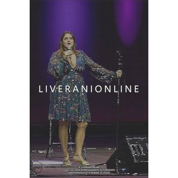 Roma 10 Settembre 2025 Michela Giroud in ‘Mi hanno gettata in mezzo ai lupi e non ne sono uscita capobranco’ Live alla Cavea dell\'Auditorium Parco della Musica di Roma. Nella foto: Michela Giraud Foto Credit: Andrea Bracaglia- AGENZIA ALDO LIVERANI SAS