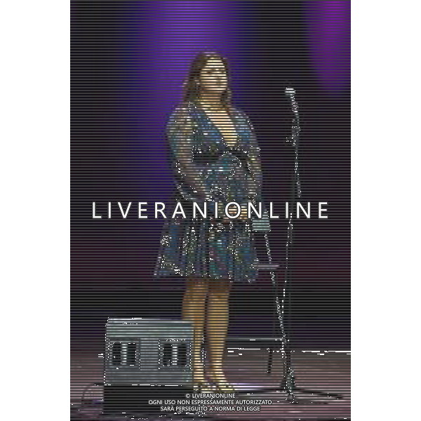 Roma 10 Settembre 2025 Michela Giroud in ‘Mi hanno gettata in mezzo ai lupi e non ne sono uscita capobranco’ Live alla Cavea dell\'Auditorium Parco della Musica di Roma. Nella foto: Michela Giraud Foto Credit: Andrea Bracaglia- AGENZIA ALDO LIVERANI SAS