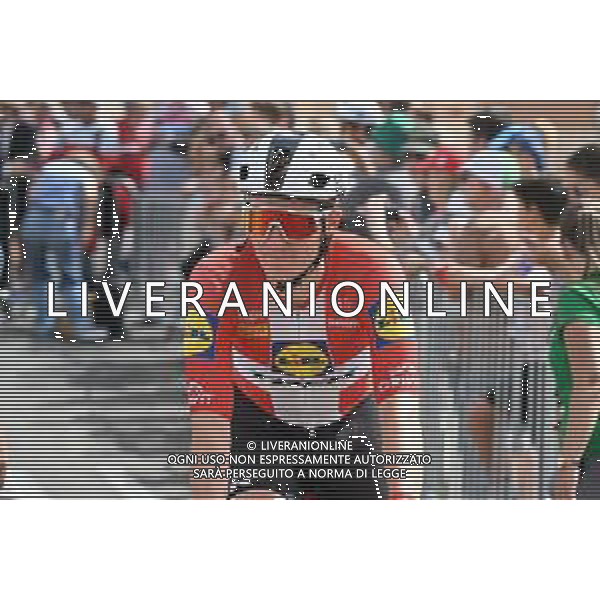 12-09-2025 Vuelta A Espana; Tappa 19 Rueda - Guijuelo; 2025, Lidl - Trek; Kragh Andersen, Soren; Rueda; ©SIROTTI - AGENZIA ALDO LIVERANI SAS