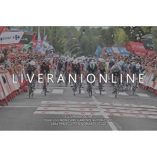 12-09-2025 Vuelta A Espana; Tappa 19 Rueda - Guijuelo; 2025, Alpecin - Deceuninck; 2025, Lidl - Trek; Philipsen, Jasper; Pedersen, Mads; Guijuelo; ©SIROTTI - AGENZIA ALDO LIVERANI SAS