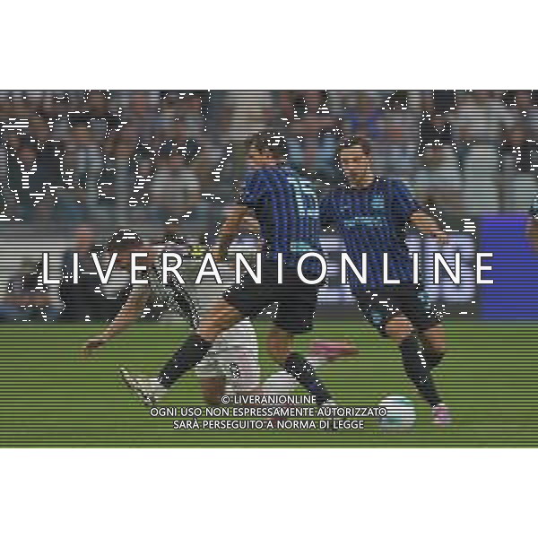 Torino 13.09.2025 Allianz Stadium @Manuela Viganti /Ag. Aldo Liverani sas Juventus vs Inter Campionato Calcio Serie A Enilive 2025/2026 3a giornata Nella foto: dusan vlahovic e francesco acerbi ©VIGANTI MANUELA - AGENZIA ALDO LIVERANI SAS