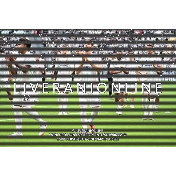 TVPG Juventus FC vs FC Inter nella foto squadra Juventus sotto la curva 13-09-2025 Allianz Stadium, Torino (ITA) - Terza Giornata Serie A EniLive 2025/26 ©TVPG Pasquale Golia - AGENZIA ALDO LIVERANI SAS
