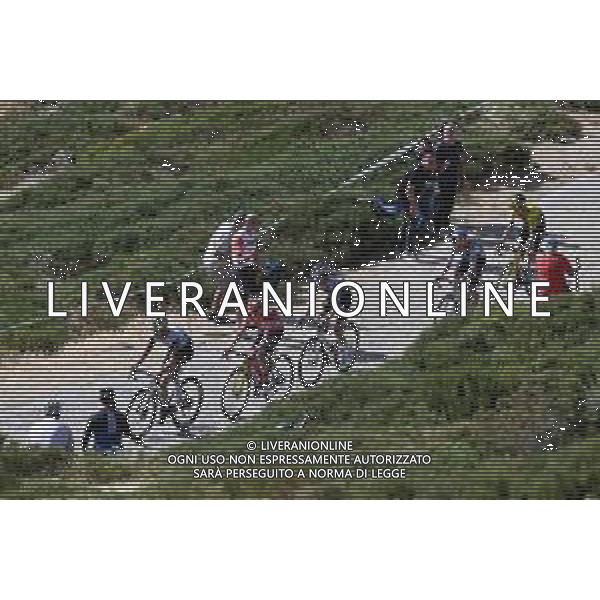 13-09-2025 Vuelta A Espana; Tappa 20 Robledo De Chavela - Bola Del Mundo; 2025, Uae Team Emirates - Xrg; 2025, Visma - Lease A Bike; 2025, Red Bull - Bora Hansgrohe; 2025, Q36.5; Almeida, Joao; Vingegaard, Jonas; Hindley, Jai; Pidcock, Thomas; Kuss, Sepp; Bola Del Mundo; foto stefano sirotti-ag aldo liverani sas ©SIROTTI - AGENZIA ALDO LIVERANI SAS