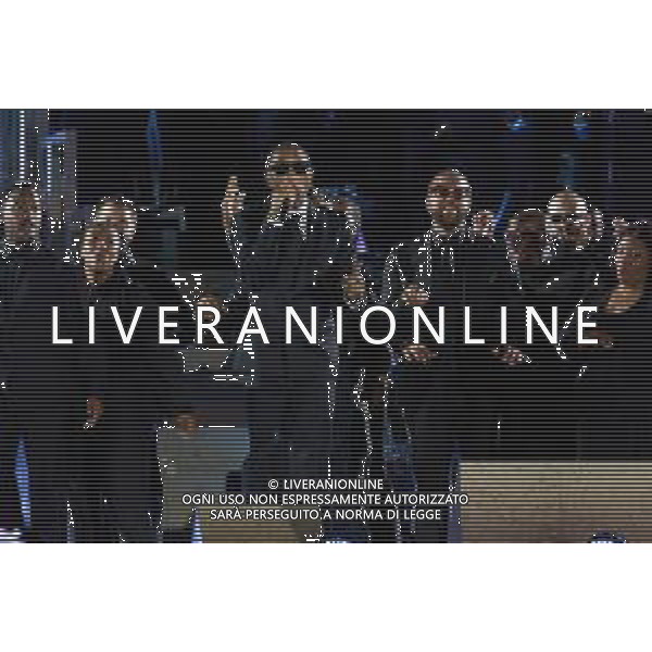 Citta\' del Vaticano 13 Settembre 2025 Celebrita\' internazionali cantano durante l\'evento "Grace for the world" Nella foto: Pharrell Williams Foto Andrea Bracaglia-Ag Aldo Liverani sas
