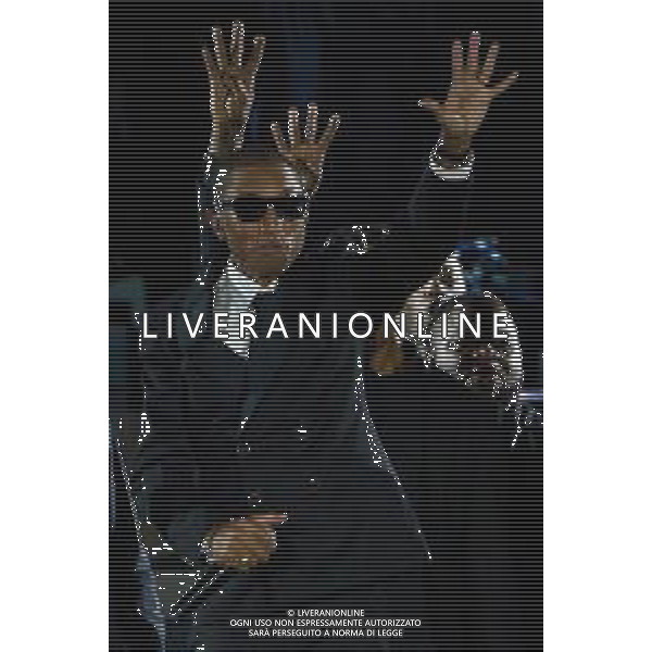 Citta\' del Vaticano 13 Settembre 2025 Celebrita\' internazionali cantano durante l\'evento "Grace for the world" Nella foto: Pharrell Williams Foto Andrea Bracaglia-Ag Aldo Liverani sas