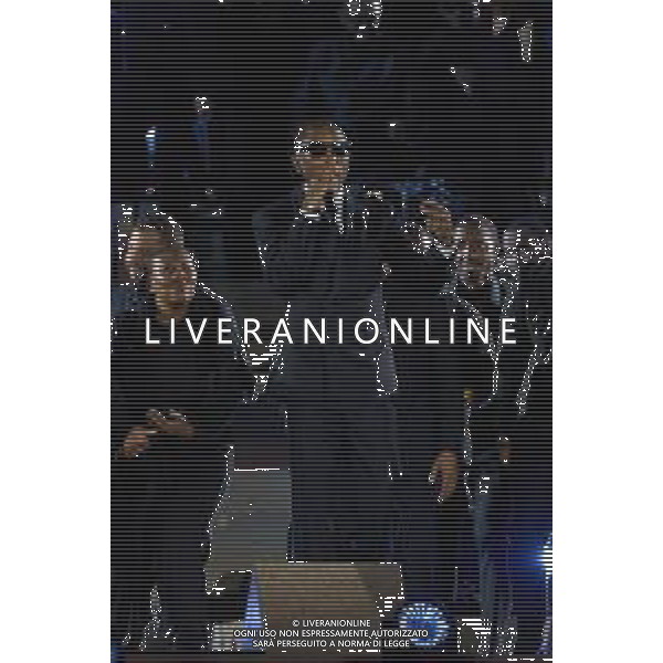 Citta\' del Vaticano 13 Settembre 2025 Celebrita\' internazionali cantano durante l\'evento "Grace for the world" Nella foto: Pharrell Williams Foto Andrea Bracaglia-Ag Aldo Liverani sas